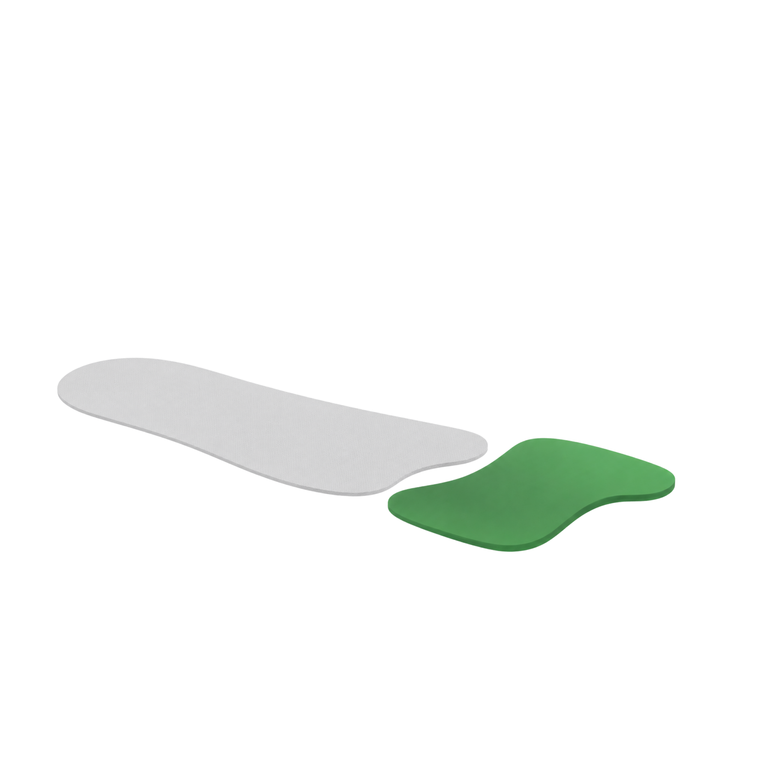 Footwork polymer arch support and ACF-23 pad